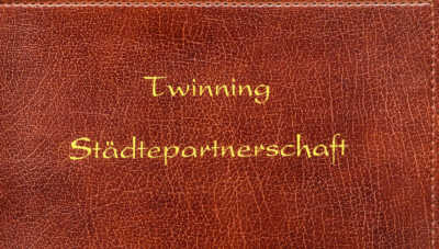 Cover of the Twinning Charter folder